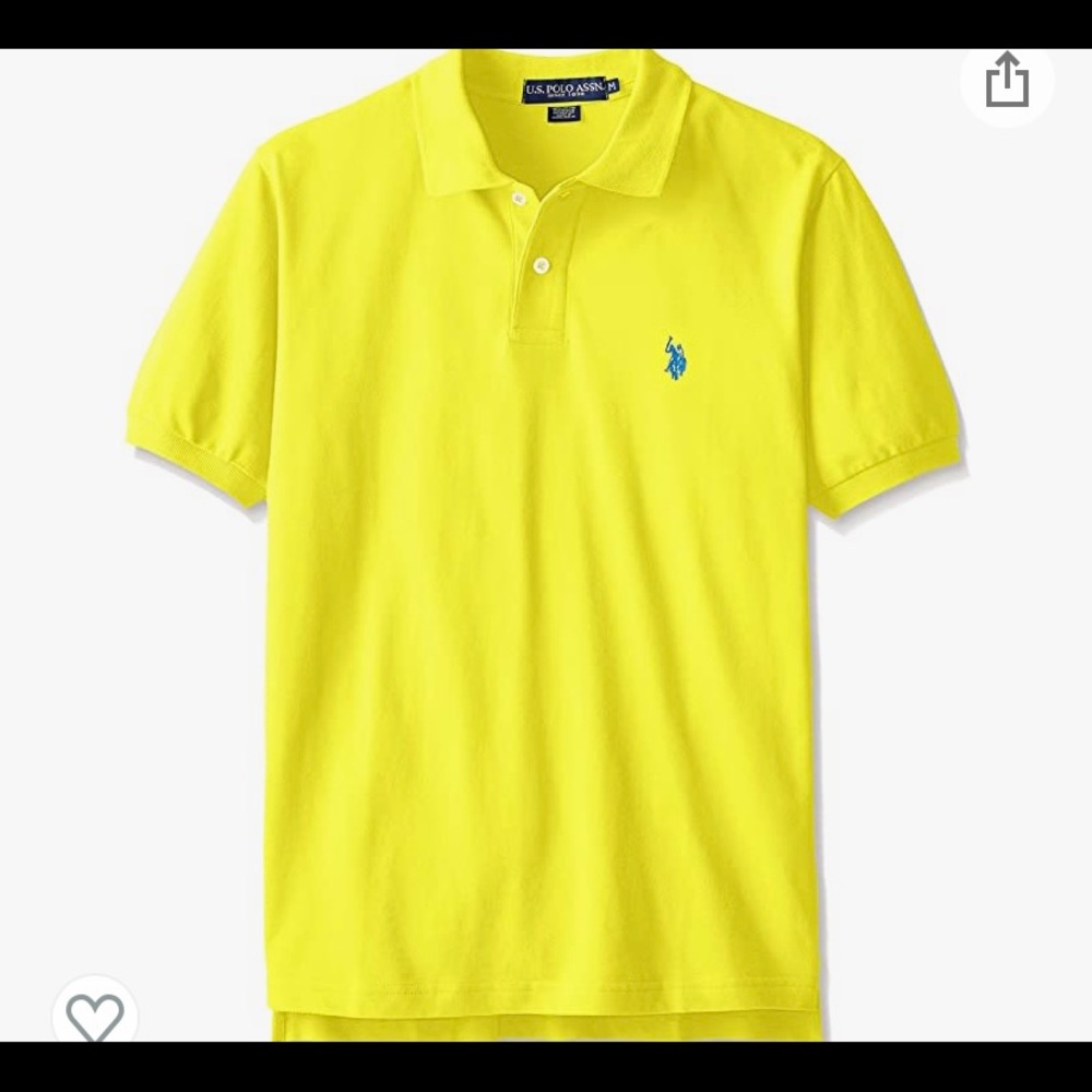 YELLOW POLO SHIRT
